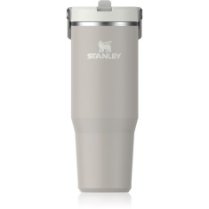 Stanley IceFlow&trade; Flip Straw Tumbler sticlă inoxidabilă pentru apă Ash 890 ml