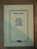 MOTIVUL PREMIORITIC IN LUMEA COLINDELOR de NICOLAE BOBOC , 1985