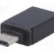 Cablu USB A soclu, USB C mufa, OTG, USB 3.1, lungime {{Lungime cablu}}, {{Culoare izola&amp;#355;ie}}, AKYGA - AK-AD-54