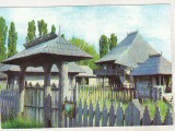 bnk cp Muzeul Golesti - Gospodarie din Gorj - necirculata