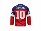 Echipa națională de hochei tricou de hochei Roman Červenka #10 CCM Fandres replica 2026 red - XL