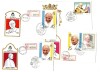 Polonia - Lot 8 plicuri cu tematica religioasa, Papa Ioan Paul II, majoritatea FDC