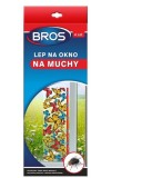 BROS Muste Fluturasi de Geam cu Substanta Activa, Solutie Combatere Insecte Zburatoare, 2 Bucati/Pachet