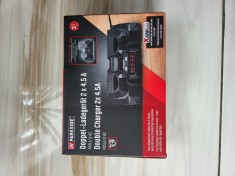 Incarcator dublu 12v parkside fast change foto