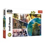 Cumpara ieftin Puzzle Trefl Starwars Baby Yoda Madalorianul, 100 piese