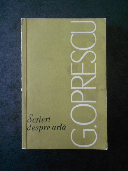 George Oprescu - Scrieri despre arta