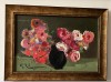 Anemone, A/C realizat de artistul ieșean Gheorghe Lungu, Flori, Acrilic, Realism