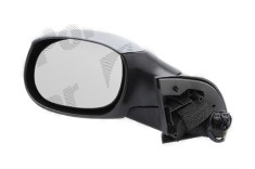 Oglinda exterioara Citroen C3 (Fc), 01.2002-07.2005, Citroen C3 (Fc), 07.2005-12.2010 , partea Stanga, culoare sticla crom, sticla convexa, carcasa g