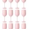 Set 12 pahar de vin elegant, reutilizabil din policarbonat, 470 ml