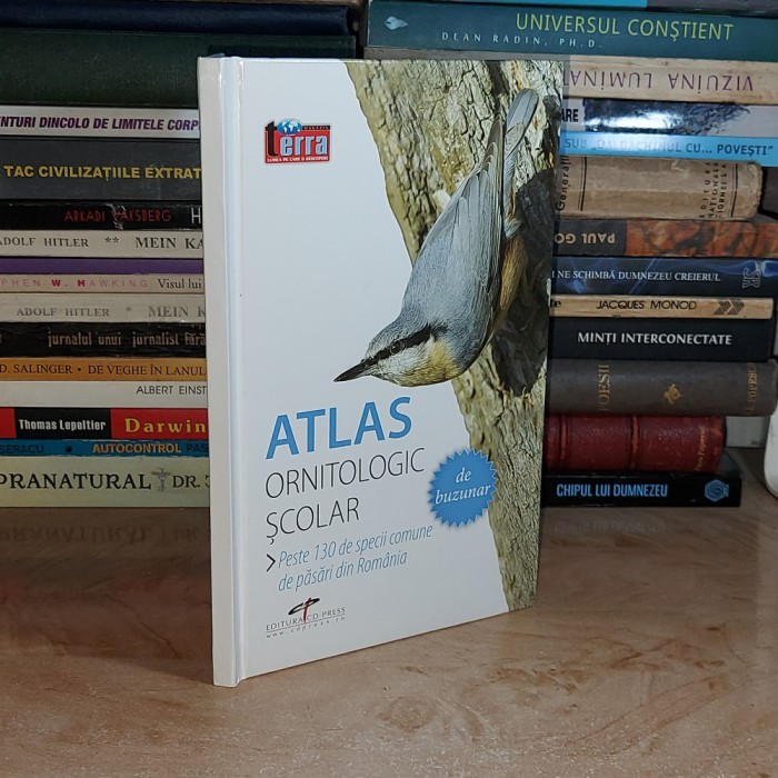 ATLAS ORNITOLOGIC SCOLAR * PESTE 130 DE SPECII DE PASARI DIN ROMANIA , 2019 #
