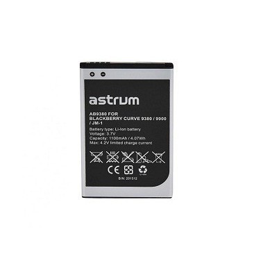 ACUMULATOR AS9380 BLACKBERRY CURVE 9380/9900 1100MAH ASTRUM foto