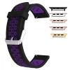 Curea silicon, compatibila Apple Watch 9|8|7|6|5|4|3|2|1 Series, 41mm|40mm|38mm, Black Grape, Very Dream