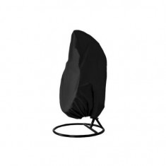Husa impermeabila, pentru scaun leagan suspendat, negru, 400x155 cm, Isotrade GartenVIP DiyLine
