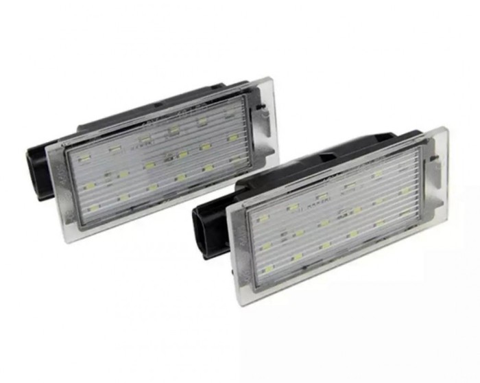 Lampi LED numar dedicate Canbus Clio Logan 2 Megane Twingo Master