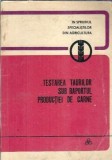 Cumpara ieftin Carte tehnica Testarea taurilor productia de carne Editura Agro-Silvica 1969 brosata 76 pagini 14x21 cm