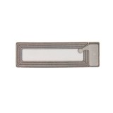 Etichete antifurt autoadezive RF, 19 x 65 mm, transparent, rola 1000 buc