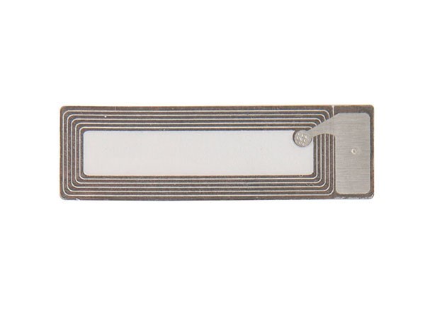 Etichete antifurt autoadezive RF, 19 x 65 mm, transparent, rola 1000 buc