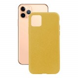 Cumpara ieftin Husa Cover Soft Ksix Eco-Friendly pentru iPhone 11 Pro Galben