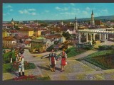 CPIB 24991 CARTE POSTALA - CLUJ, VEDERE GENERALA, COSTUM POPULAR, CIRCULATA, 1974, STAMPILE, TIMBRU, KRUGER