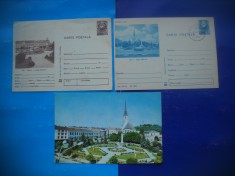 HOPCT LOT 2493 DEJ -jud CLUJ -3 CARTI POSTALE-NECIRCULATE