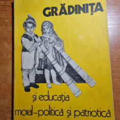 revista de pedagogie - gradinita si educatia moral-politica si patriotica -1977