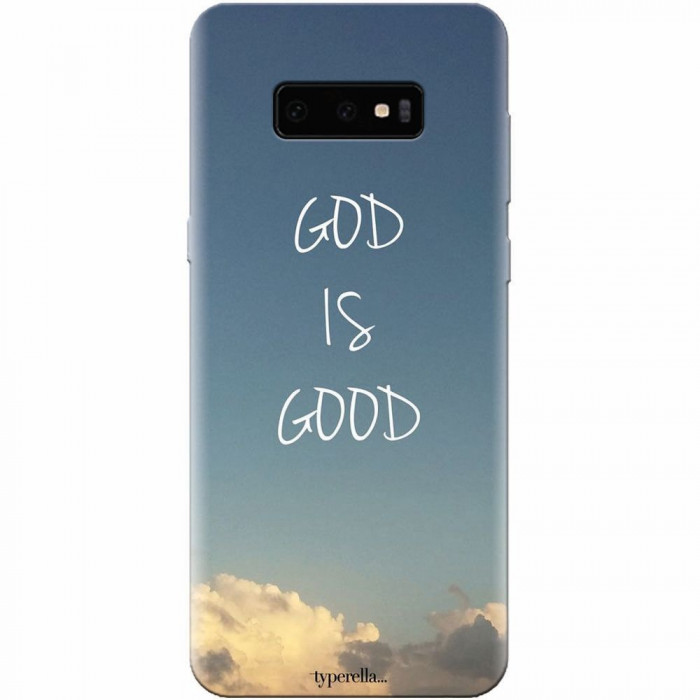 Husa silicon personalizata pentru Samsung Galaxy S10 Lite, Good Is Good