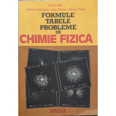 Formule Tabele Probleme De Chimie Fizica - Gavril Niac Valerian Voiculescu Ioan Baldea Mircea,559811