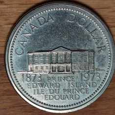 Canada - moneda de colectie comemorativa - 1 dollar 1973 - Prince Edward island