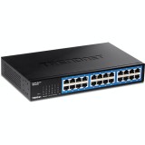Switch Desktop 24 porturi Gigabit - TRENDnet TEG-S25D SafetyGuard Surveillance