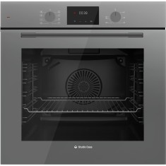 Cuptor electric incorporabil Studio Casa FE660 Parma Glass Grey, 6 functii, Ventilator, Display Touch control, Timer digital, Sticla gri