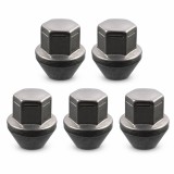 Cumpara ieftin Set 5 piulite roata Febi M12x1.5 cromate cu capac pentru Ford Mondeo IV BA7