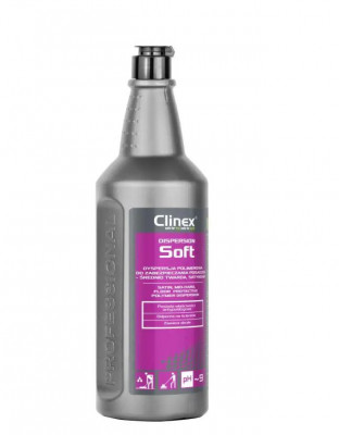 Clinex Dispersion Soft, 1 Litru, Detergent Pentru Curatare, Polisare Si Stralucire Suprafete Diverse foto