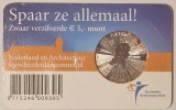 Olanda, Netherlands, 5 euro 2008, KM#279, cupru argintat, comemorativa, CARD