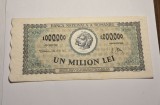 Bancnota 1000000 Lei 1947 UNC - Romania, Numismatica
