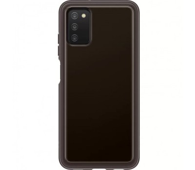HUSA Smartphone Samsung, pt Galaxy A03s, tip back cover (protectie spate), TPU, ultrasubtire, negru, &amp;quot;EF-QA038TBEGEU&amp;quot; foto