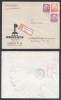 Germany REICH 1933 Postal History Rare REGISTERED Cover Leipzig D.595
