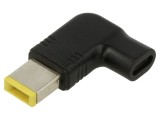 Adaptor USB-C Slim, Negru, 100W 5A, &Icirc;n Unghi