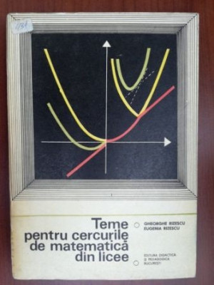 Teme pentru cercurile de matematica din licee 1 foto