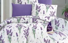 Lenjerie de pat Satin Deluxe Napolyon, model Lavender foto