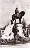 AMS - ILUSTRATA/VEDERE STATUIA LUI MATEI CORVIN, CLUJ 1966, CIRCULATA, Printata