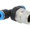 Conector Push-In T cu ramificație 6mm