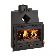 Focar de semineu, Prity AC, 4,3 kg/h, 660 x 550 x 790