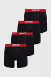 Levi&#039;s boxeri 4-pack barbati, culoarea negru