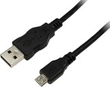 CABLU alimentare si date LOGILINK, pt. smartphone, USB 2.0 (T) la Micro-USB 2.0 (T), 3m, negru, &quot;CU0059&quot; (timbru verde 0.18 lei)