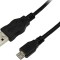 CABLU alimentare si date LOGILINK, pt. smartphone, USB 2.0 (T) la Micro-USB 2.0 (T), 3m, negru, &quot;CU0059&quot; (timbru verde 0.18 lei)