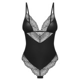 Neglijeuri - Obsessive Lobellis Body dintr-o Combinatie Delicata de Materiale XLarge-2XLarge