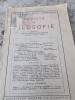 Revista de filosofie Vol. XXVIII Anul 1943 Nr. 1-2