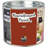 Vopsea Tabla de Scris MagPaint Blackboard Paint Rosu, 0.5L, lavabila, non-toxica, ideală pentru copii