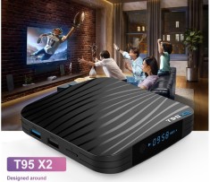 T95X2 Mediaplayer Smart TV Box 2 GB si 16 GB RAM miniPC Android 8.1 foto