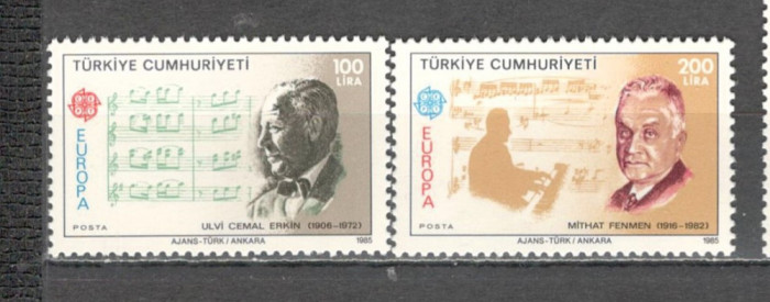Turcia.1985 EUROPA-Anul european al muzicii ST.120